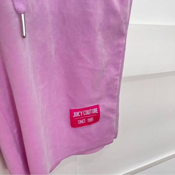 Juicy couture velour Bermuda shorts light pink size small - Picture 4 of 4